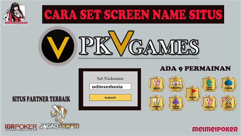 set nickname pkv games